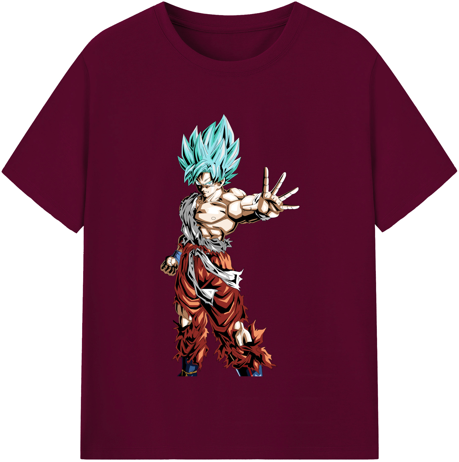 （画像用） ドラゴンボール 孫悟空（そん ごくう）Son Goku カカロット DRAGON BALL Kakarotto レディースカジュアルプリントTシャツ（綿100％）